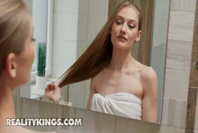 Whoa, reality kings caught curious brunette amirah adara snooping and getting fucked by roomie tiffany tatum